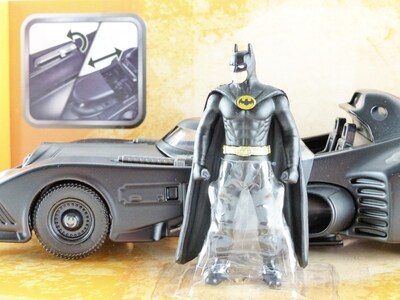 Foto 5 | Batimóvil Batman 1989 Jada Toys con Batman 2.75'' - Venta Internacional
