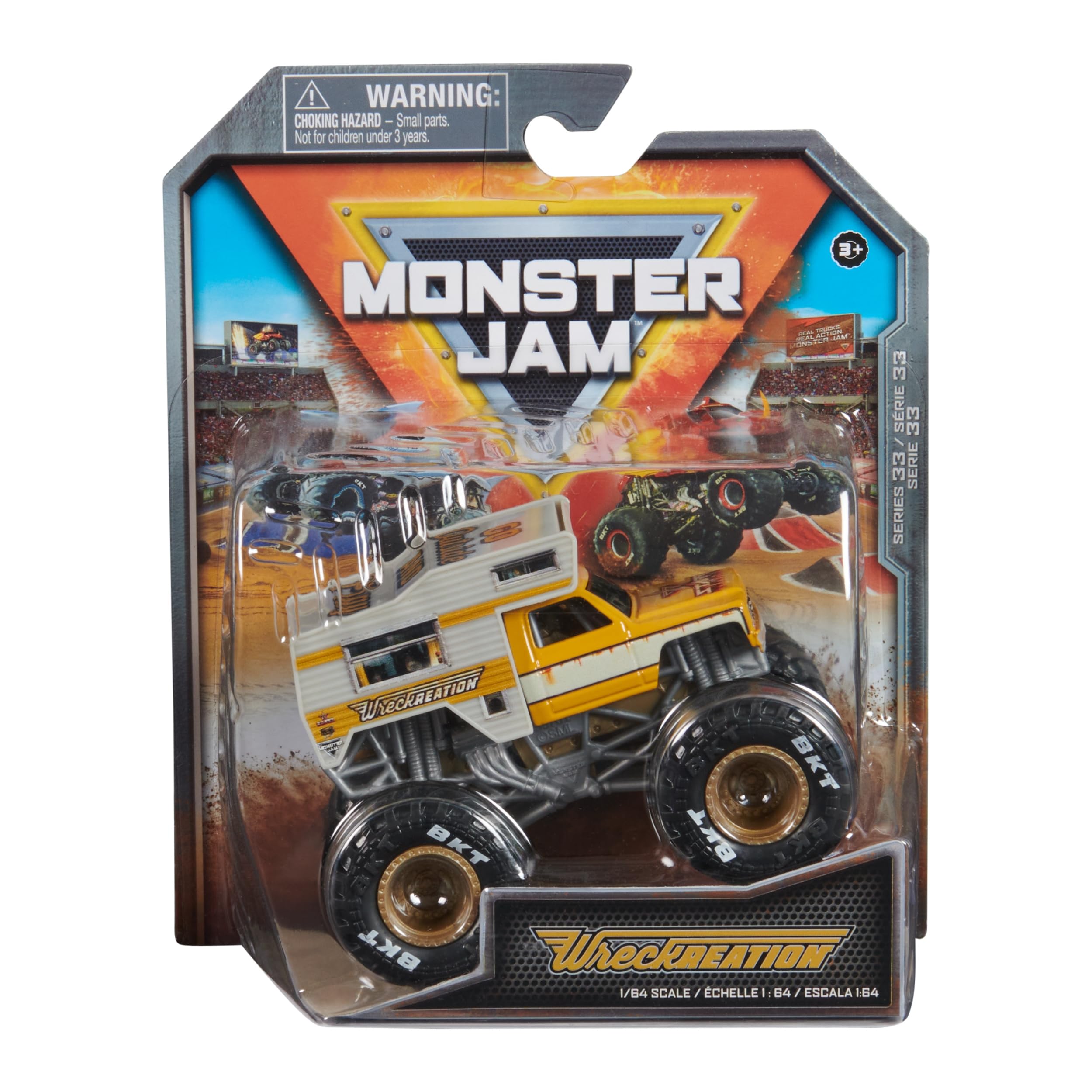 Camión Fundido Monster Jam Wreckreation Series 33 2023 1:64 - Venta Internacional