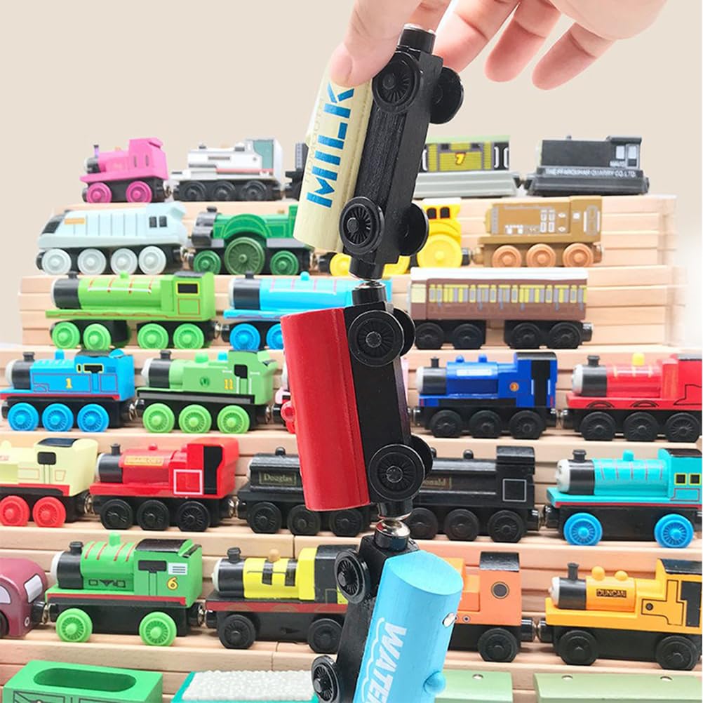 Foto 4 pulgar | Juego de Tren de Madera Toy Flmenunu Molly Carriage 1:43 con Imán - Venta Internacional