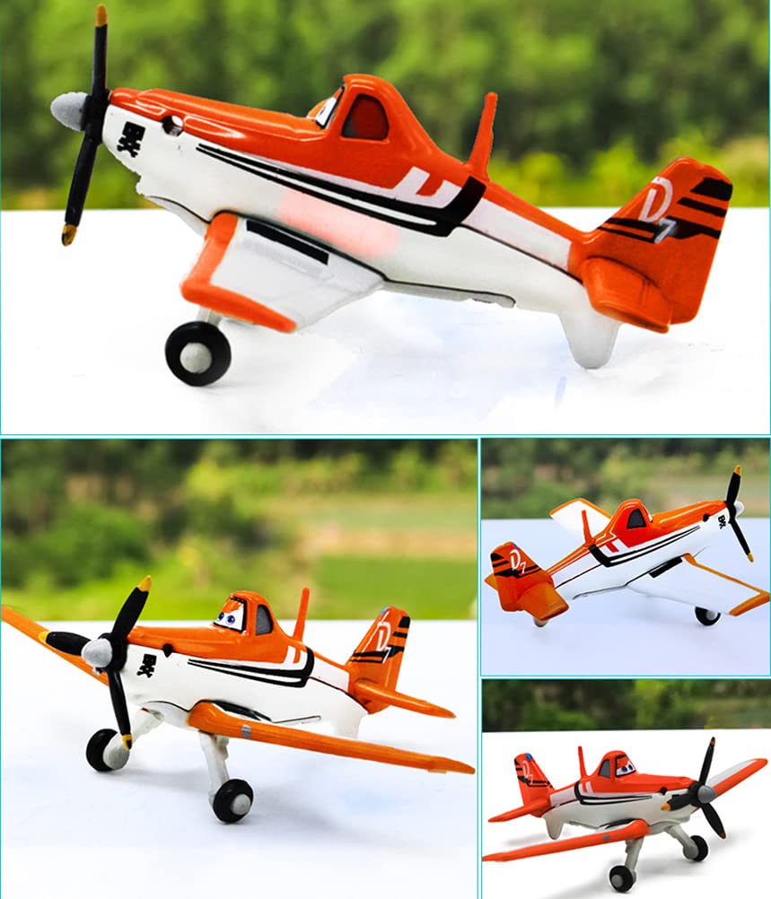 Foto 5 | Toy Plane Flamenunu Plane Dusty Ripslinger No. 13 de Metal Fundido A Presión - Venta Internacional