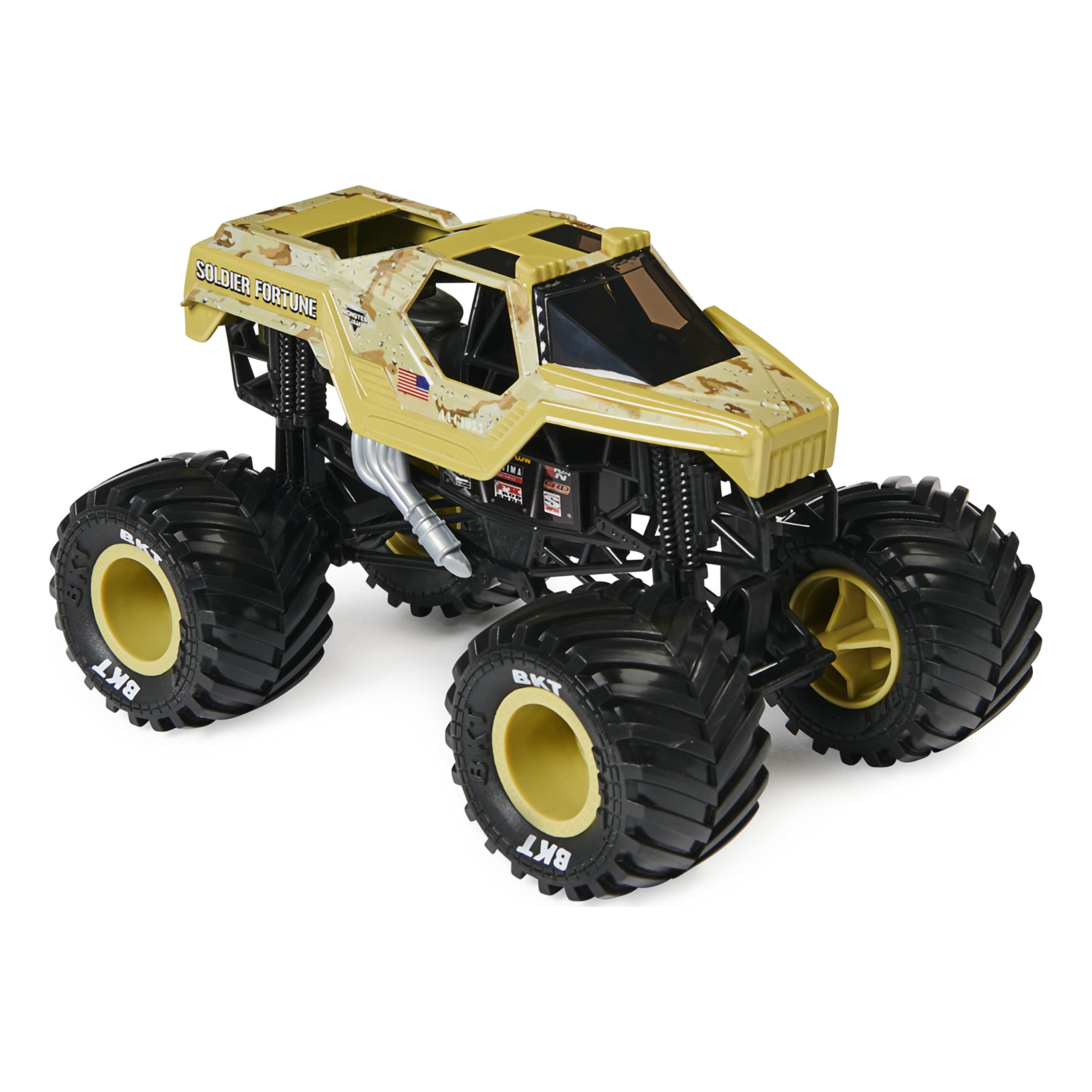 Foto 3 pulgar | Vehículo de Colección Monster Jam Soldier Fortune 1:24 - Venta Internacional