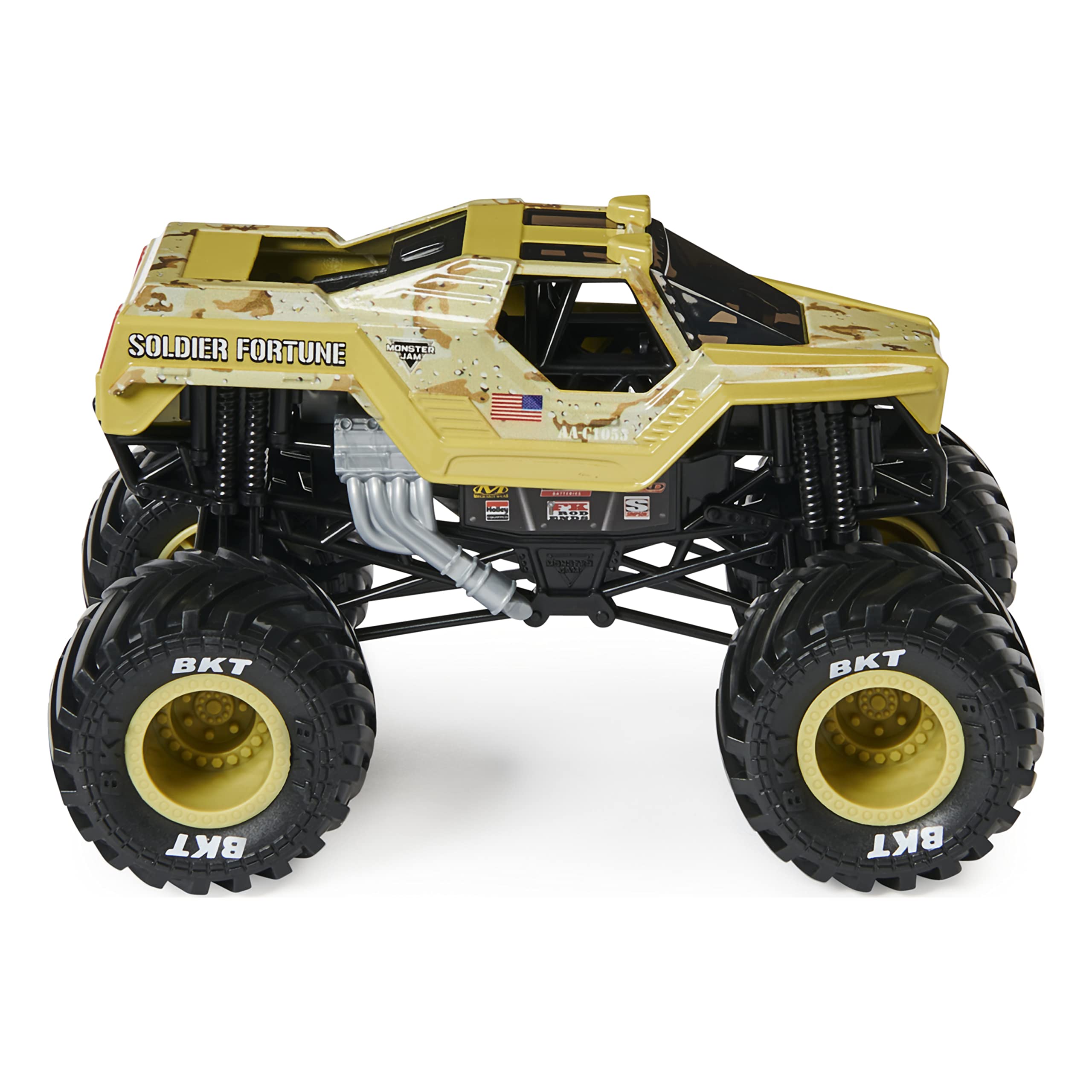 Foto 4 pulgar | Vehículo de Colección Monster Jam Soldier Fortune 1:24 - Venta Internacional