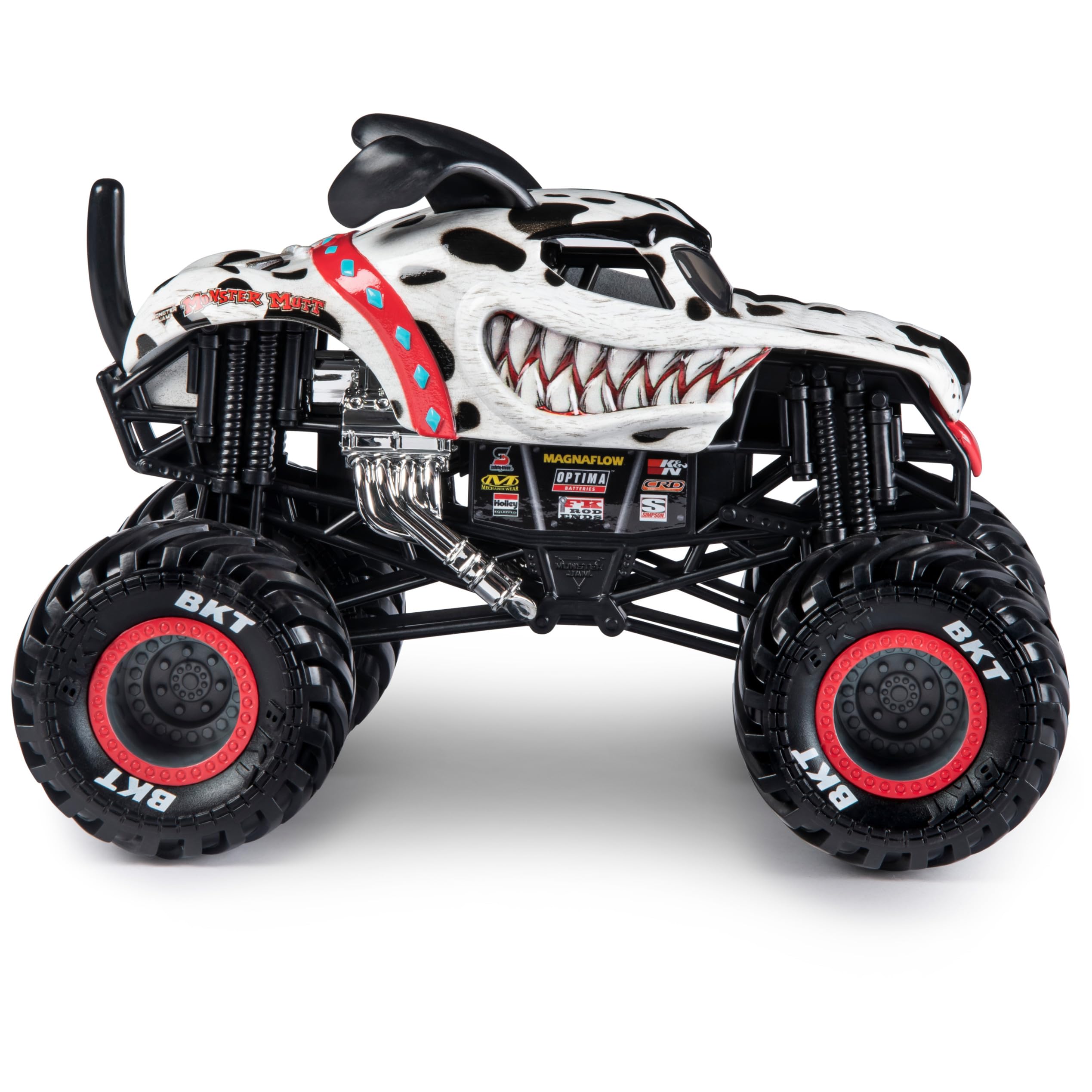 Foto 4 pulgar | Truck Monster Jam Monster Mutt Dalmatian 1:24 - Venta Internacional
