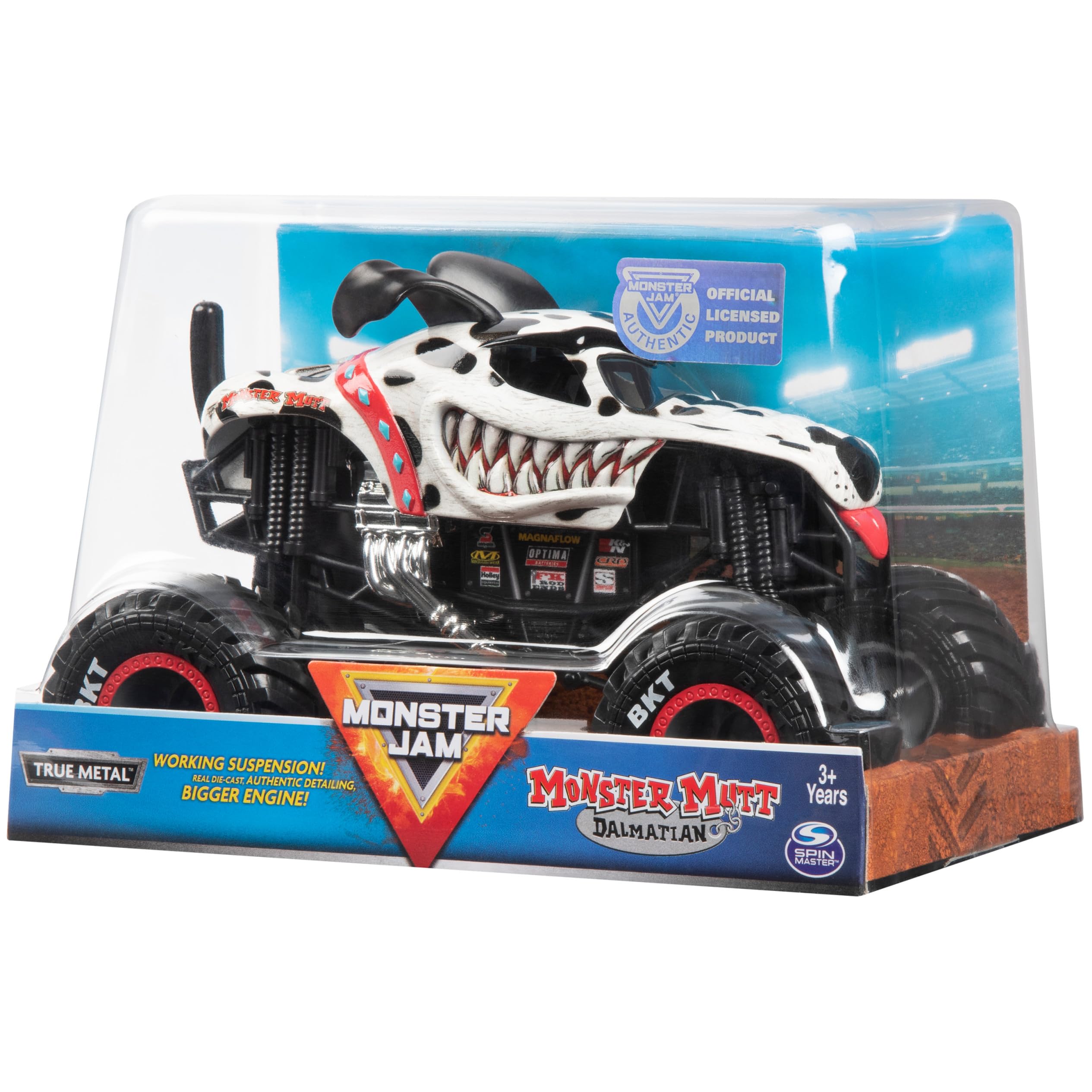 Foto 5 pulgar | Truck Monster Jam Monster Mutt Dalmatian 1:24 - Venta Internacional
