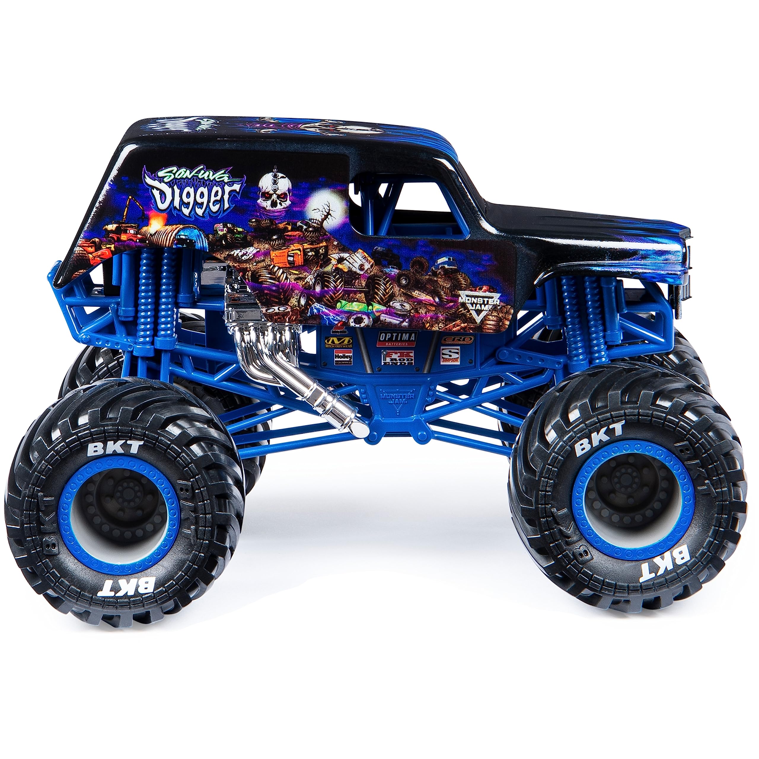 Foto 4 pulgar | Vehículo Fundido A Presión Monster Jam Official Son-uva Digger 1:24 - Venta Internacional