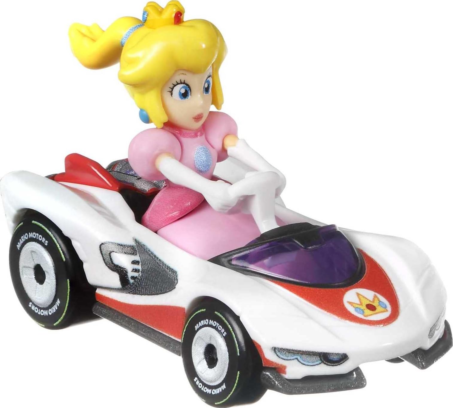 Foto 4 pulgar | Vehículo Mario Kart Hot Wheels Paquete de 4 con 1 Modelo Exclusivo - Venta Internacional