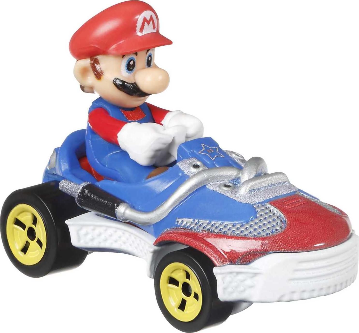 Foto 5 pulgar | Vehículo Mario Kart Hot Wheels Paquete de 4 con 1 Modelo Exclusivo - Venta Internacional