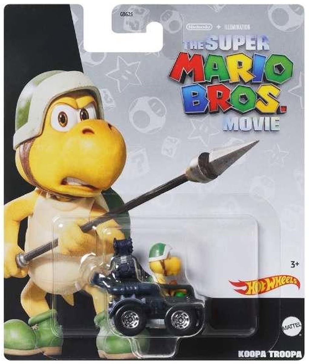 Foto 2 pulgar | Coche de Juguete Hot Wheels Super Mario Movie Koopa Troopa - Venta Internacional
