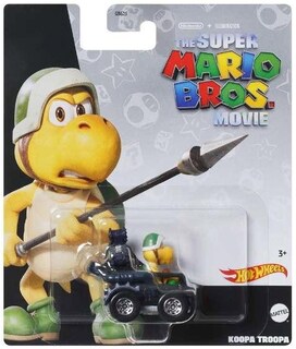 Foto 1 | Coche de Juguete Hot Wheels Super Mario Movie Koopa Troopa - Venta Internacional