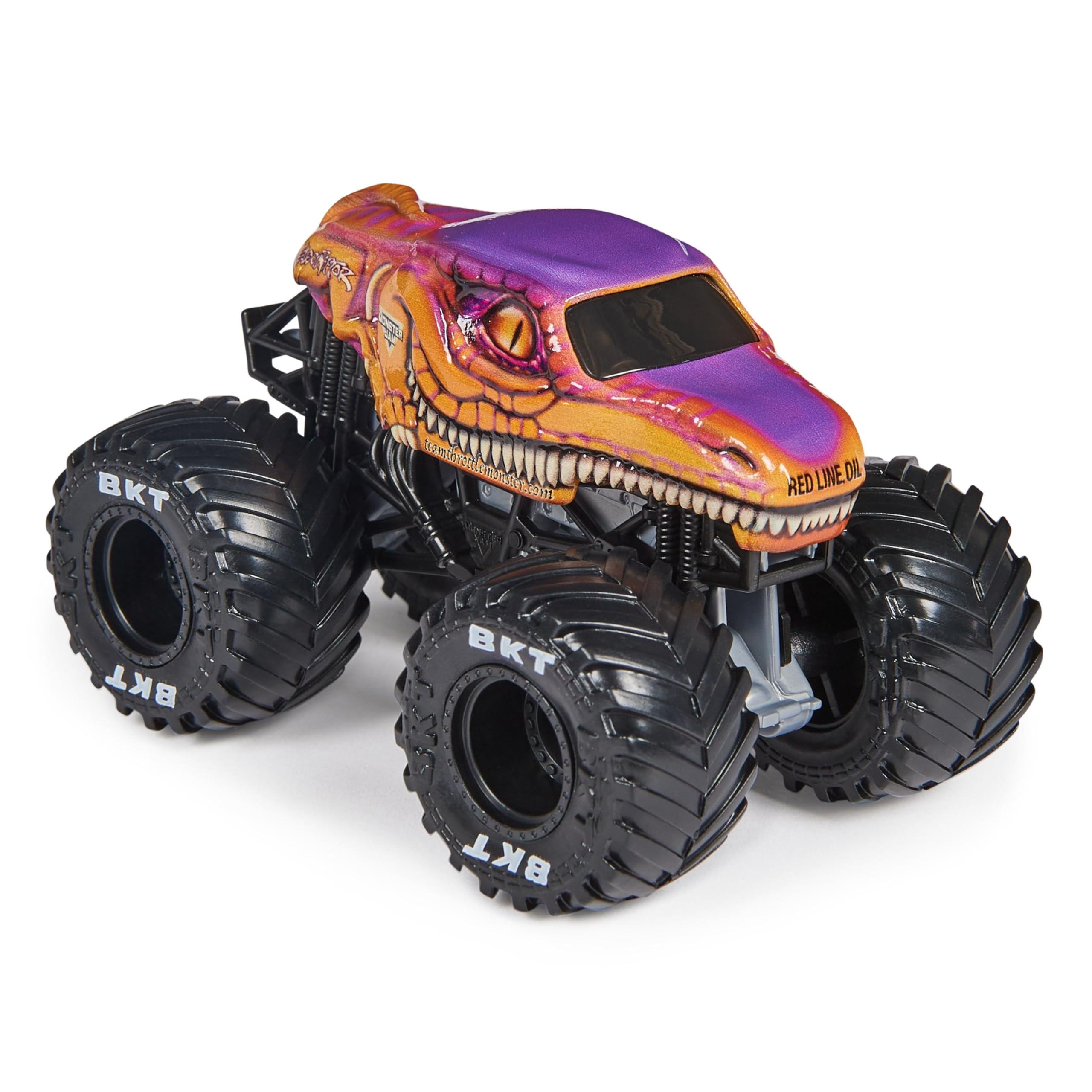 Foto 2 | Camión Fundido Monster Jam 2023 Spin Master 1:64 Velociraptor - Venta Internacional