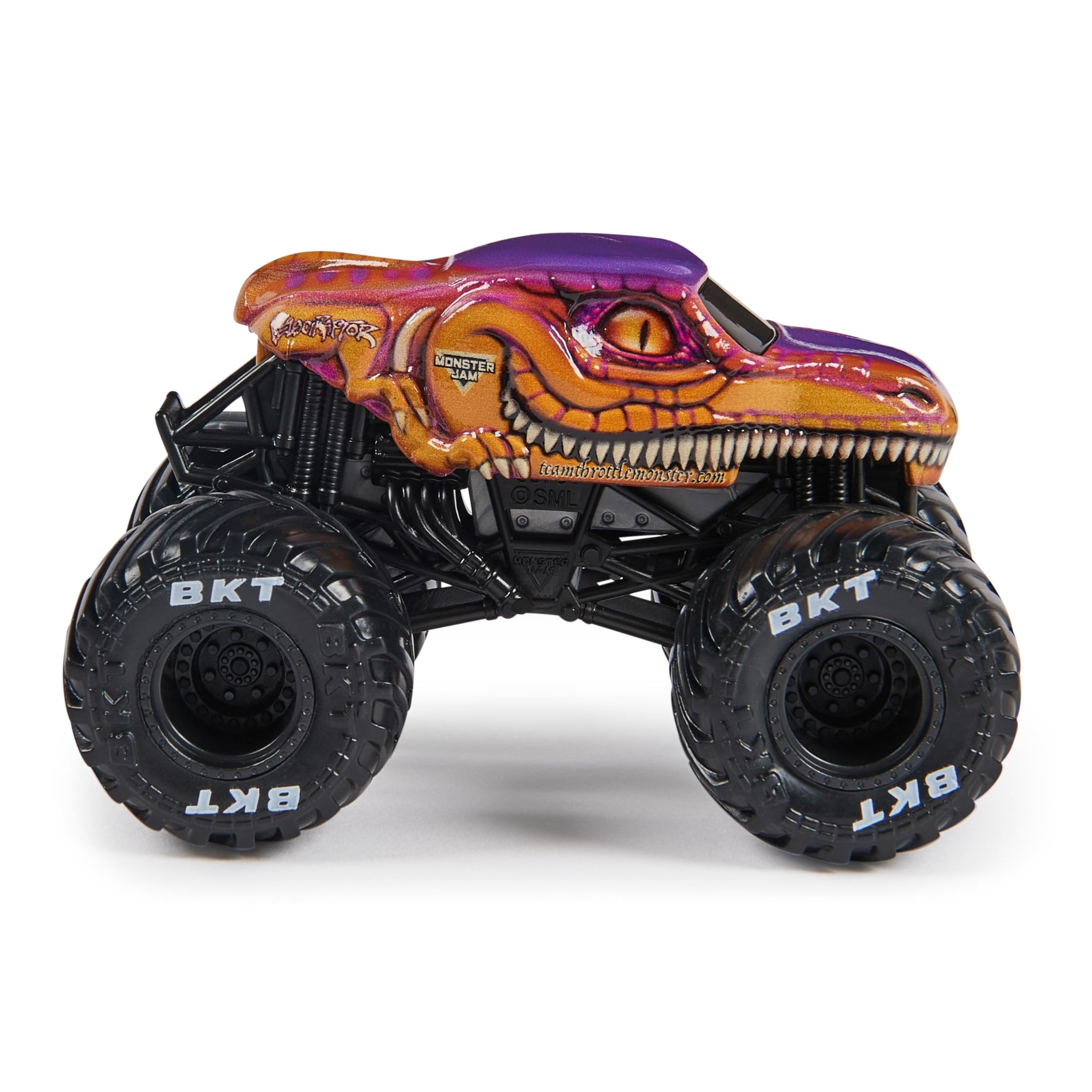 Foto 4 pulgar | Camión Fundido Monster Jam 2023 Spin Master 1:64 Velociraptor - Venta Internacional