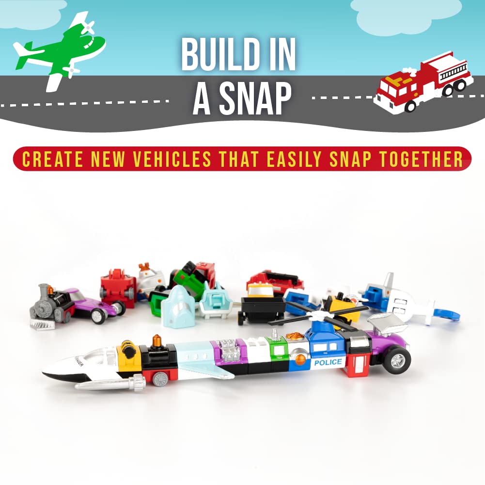 Foto 4 pulgar | Set de Juguetes Populares Playthings Micro Mix Or Match Vehicles X9 - Venta Internacional