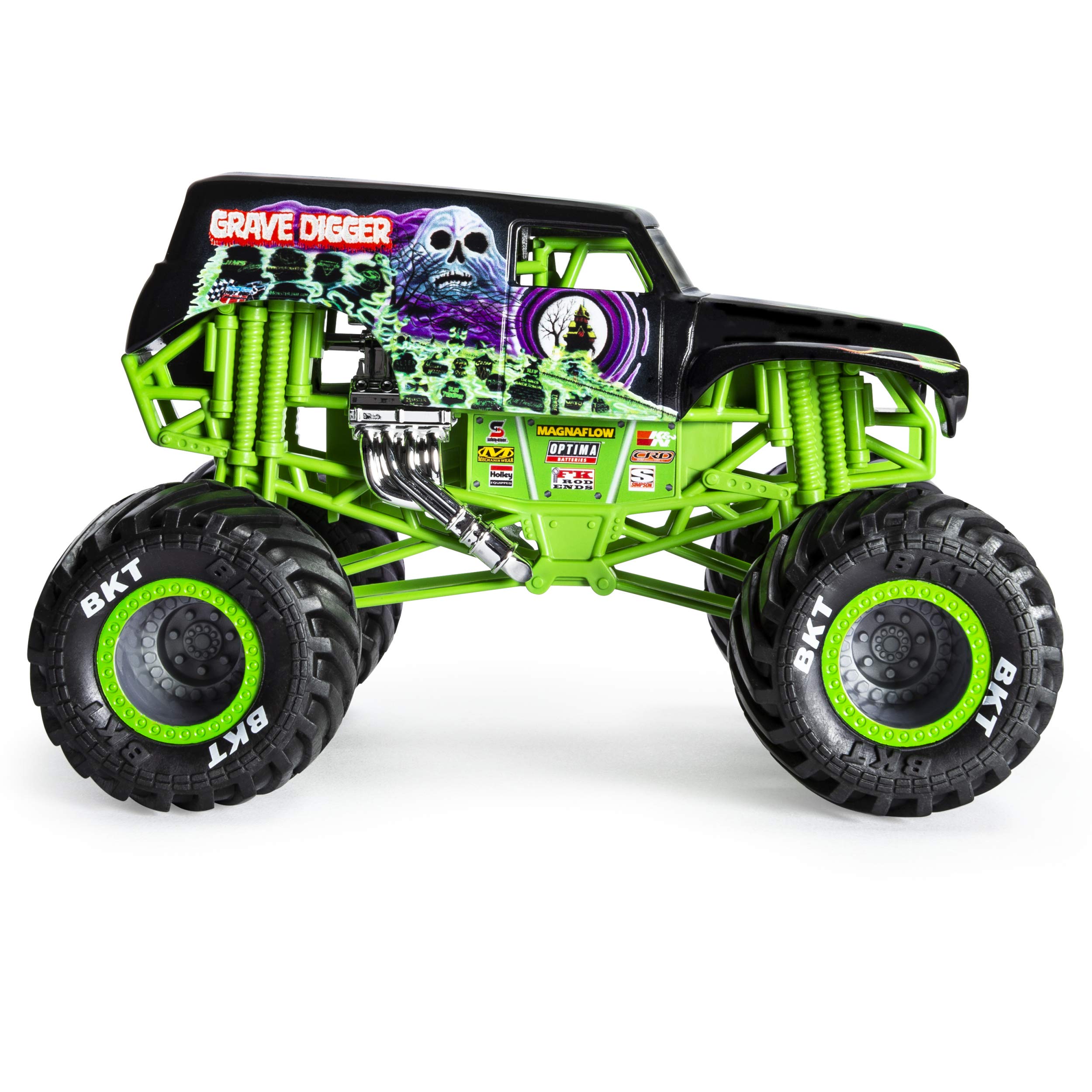 Foto 4 | Excavadora de Tumbas Monster Truck Monster Jam 1:24 - Venta Internacional