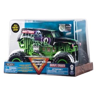Foto 5 | Excavadora de Tumbas Monster Truck Monster Jam 1:24 - Venta Internacional