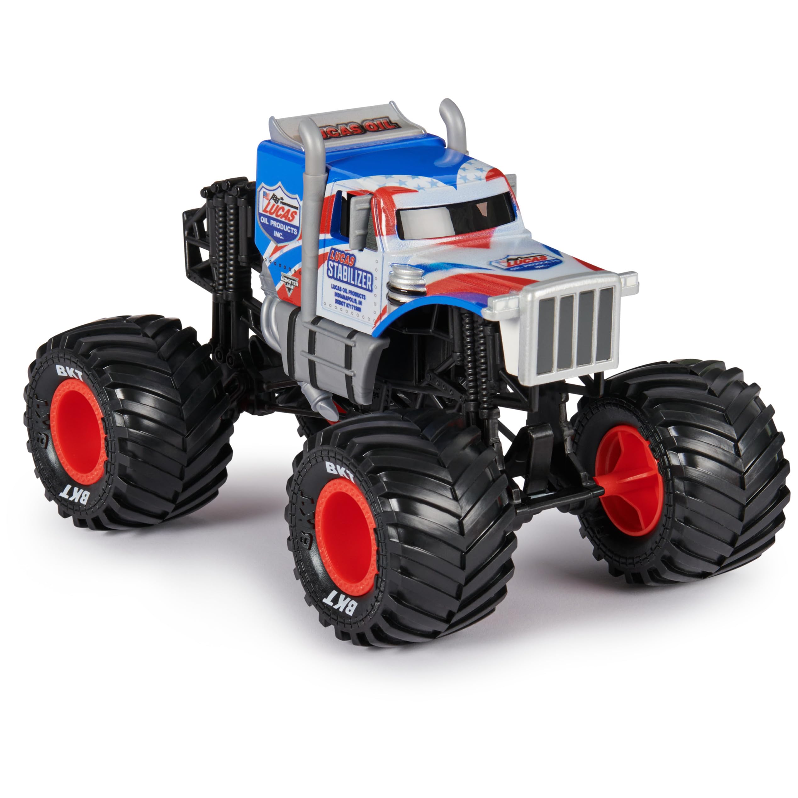 Foto 2 | Camión  Monster Truck Monster Jam Fundido A Presión De Coleccionista A Escala 1:24 - Venta Internacional