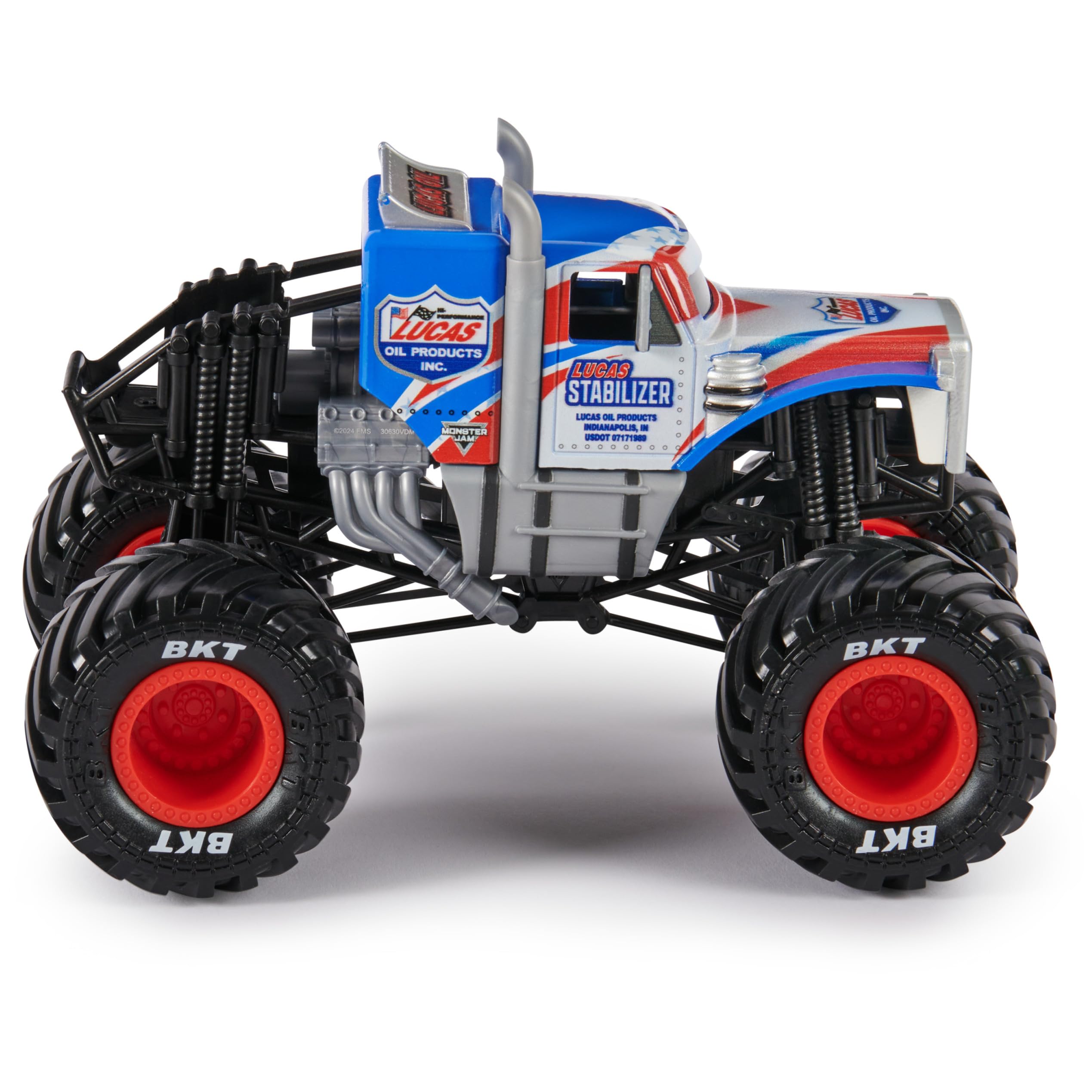 Foto 4 pulgar | Camión  Monster Truck Monster Jam Fundido A Presión De Coleccionista A Escala 1:24 - Venta Internacional