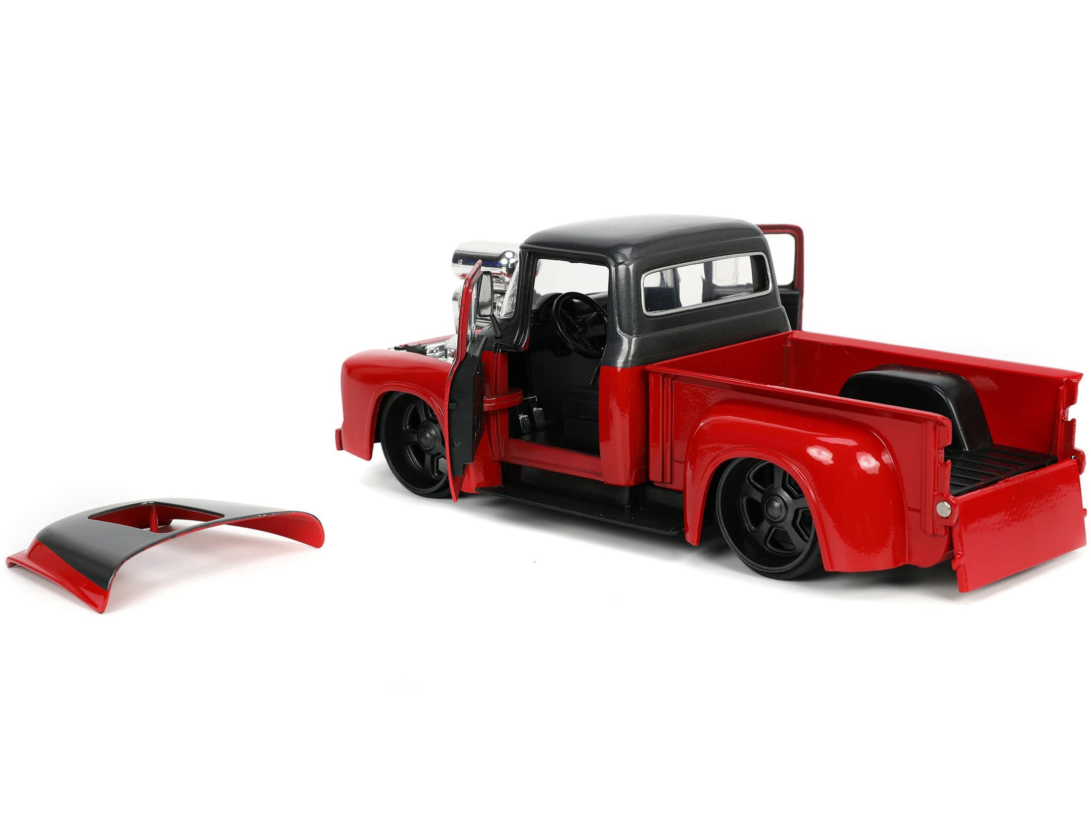 Foto 6 pulgar | Coche de Juguete Jada Toys Just Trucks 1:24 1956 Ford F-100 Pickup - Venta Internacional