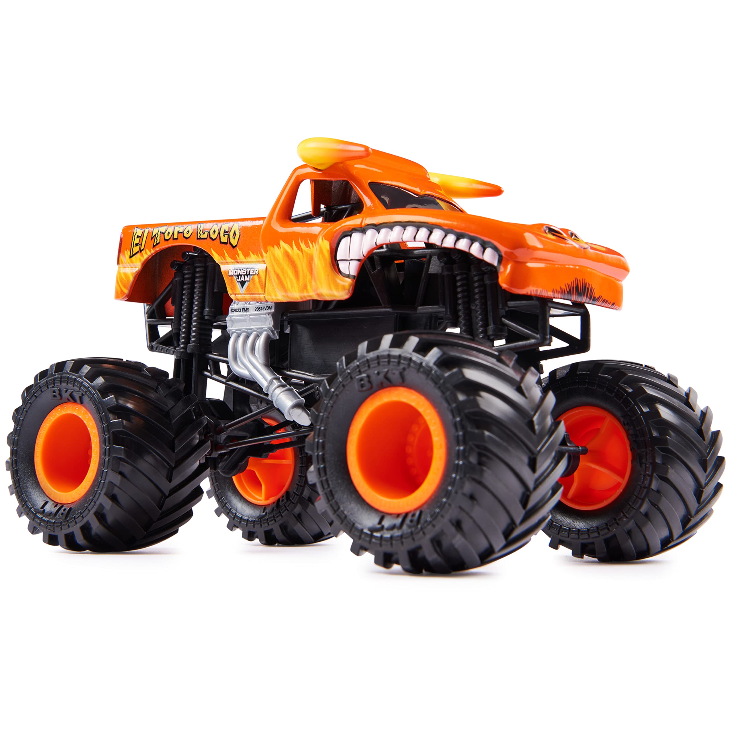 Foto 5 pulgar | Monster Truck El Toro Loco de Colección a Escala 1:24 - Monster Jam Oficial