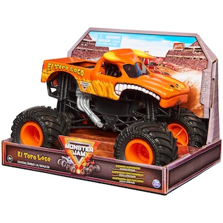 Foto 7 | Monster Truck El Toro Loco de Colección a Escala 1:24 - Monster Jam Oficial