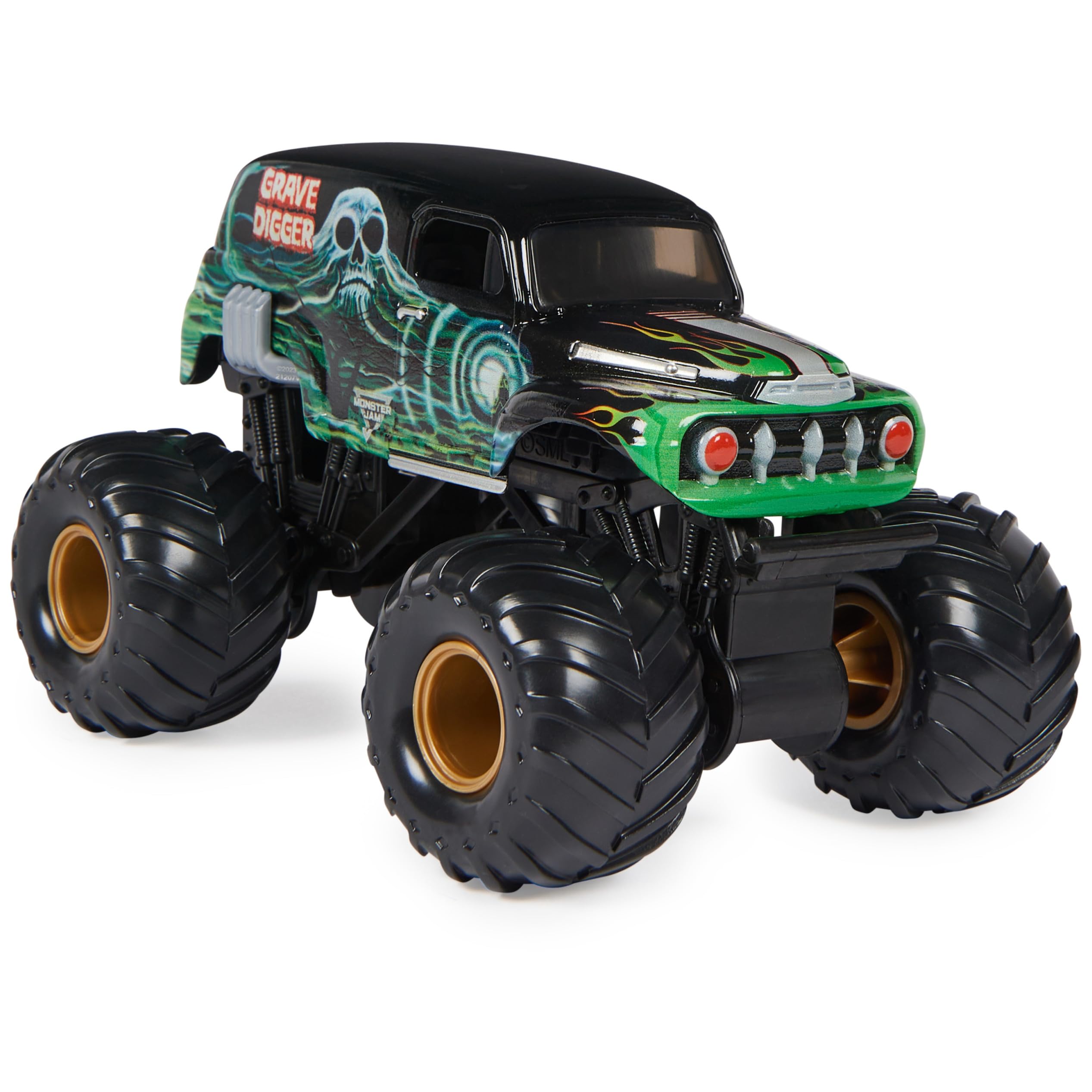 Foto 3 pulgar | Coleccionista Monster Truck Monster Jam Grave Digger 1:24 - Venta Internacional