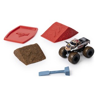 Foto 3 | Set de Inicio Monster Jam Zombie con 240 ml Monster Dirt 1:64 - Venta Internacional