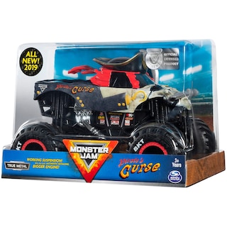 Foto 5 | Vehículo Fundido a Presión de Coleccionista Monster Jam Pirate's Curse 1:24 - Venta Internacional