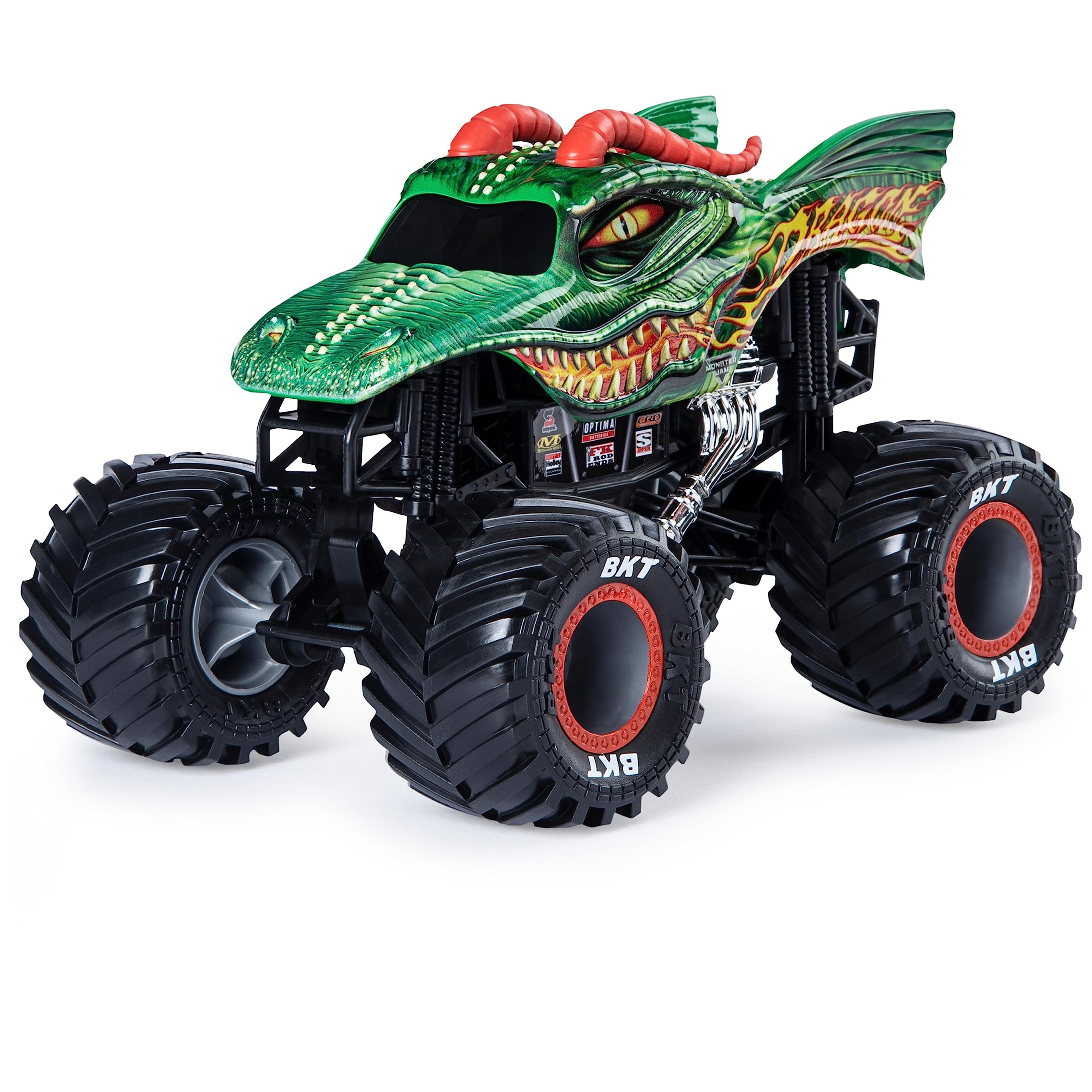 Foto 3 pulgar | Toy Monster Truck Monster Jam Dragon Oficial A Escala 1:24 - Venta Internacional