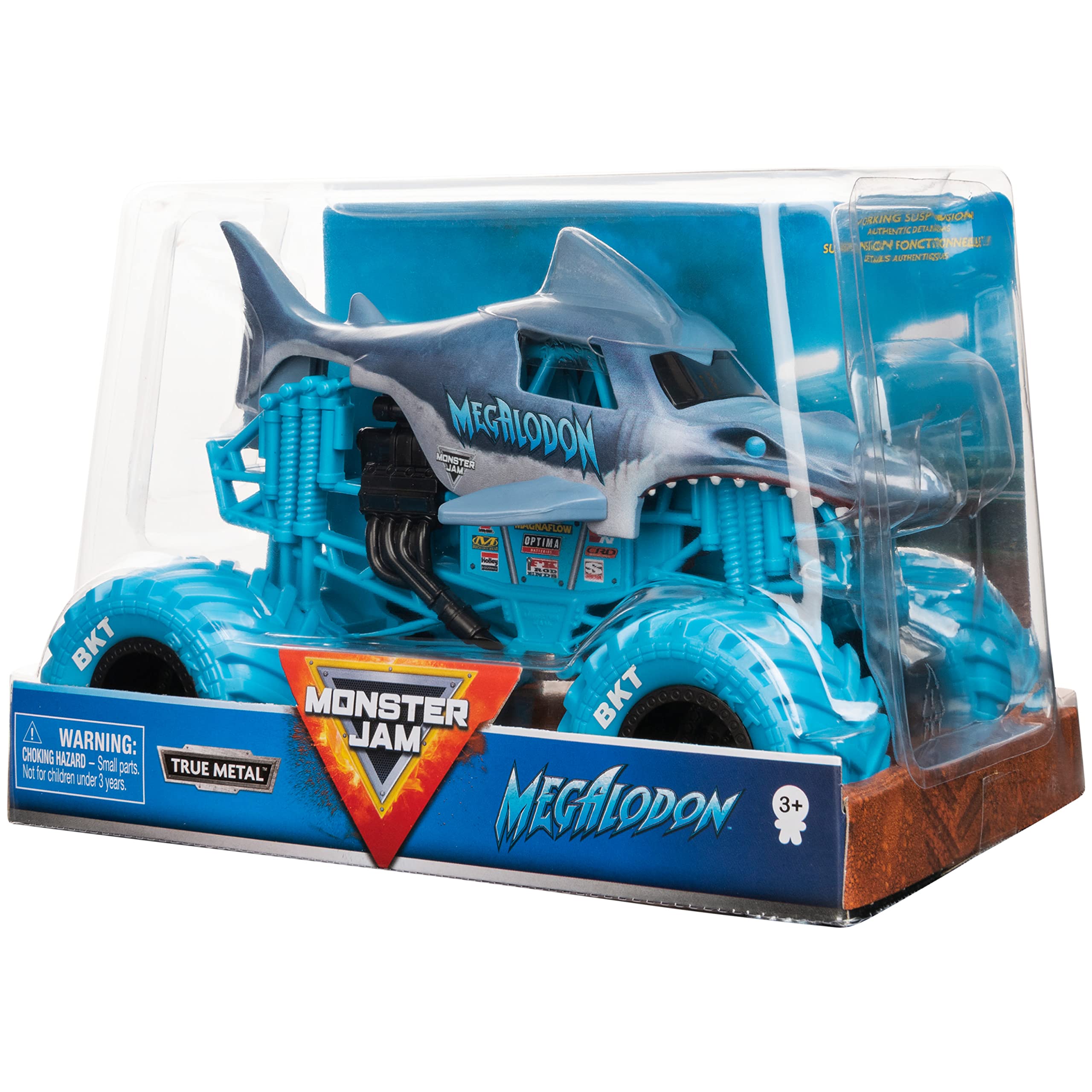 Foto 6 pulgar | Vehículo de Coleccionista Monster Jam Megalodon a Escala 1:24 - Venta Internacional