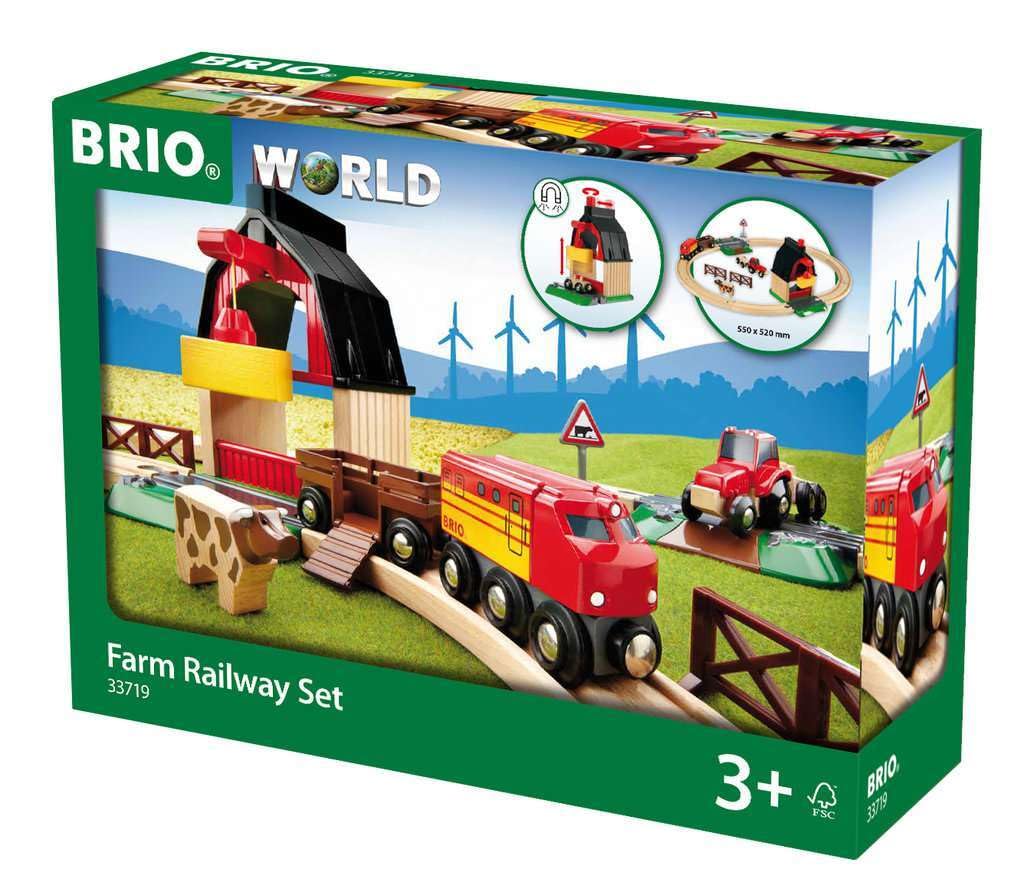 Set de Tren De Juguete Brio Farm Railway 33719 - Venta Internacional