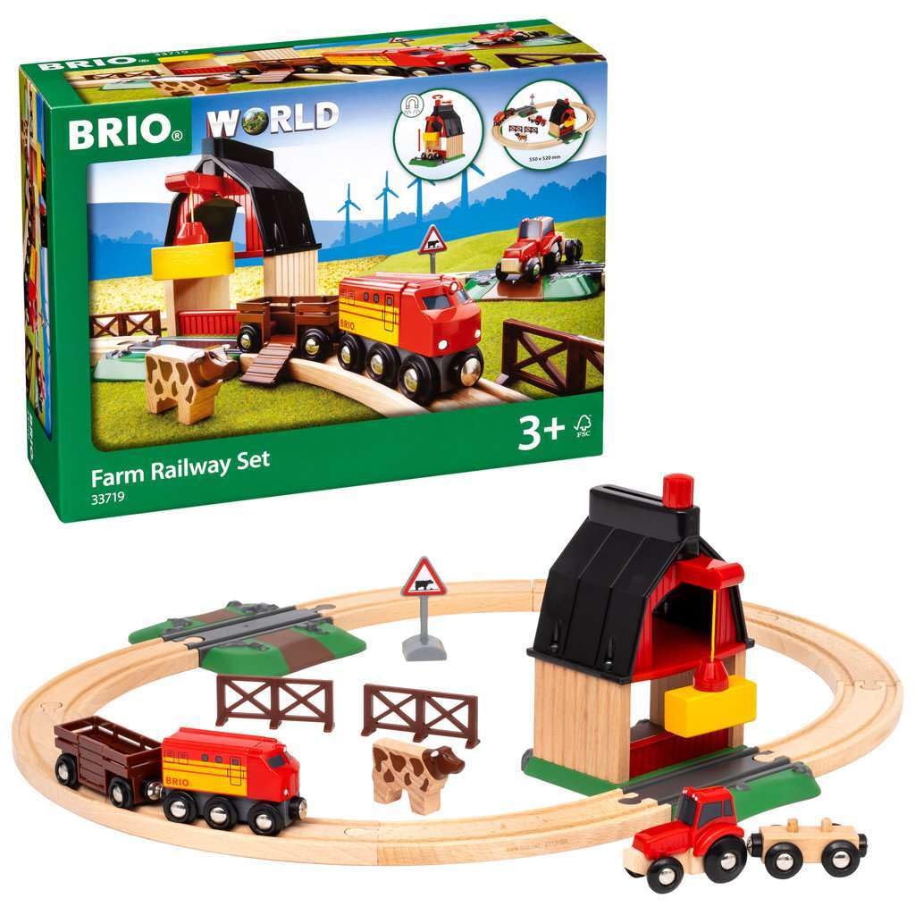 Foto 4 pulgar | Set de Tren De Juguete Brio Farm Railway 33719 - Venta Internacional