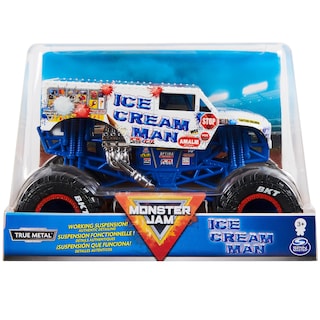 Foto 1 | Toy Monster Truck Monster Jam Ice Cream Man Escala 1:24 - Venta Internacional