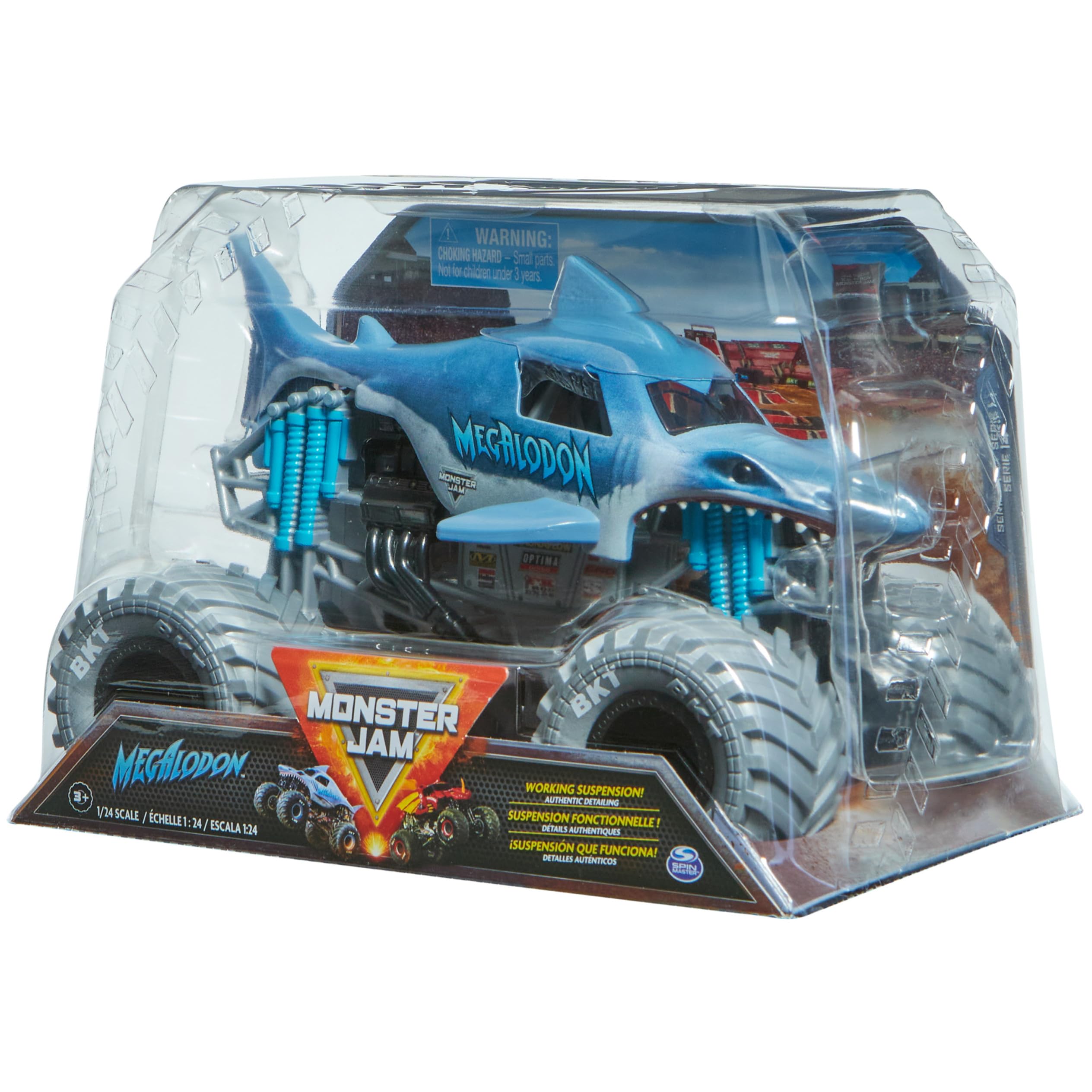 Foto 6 pulgar | Carro Monster Truck Monster Jam Megalodon - Venta Internacional