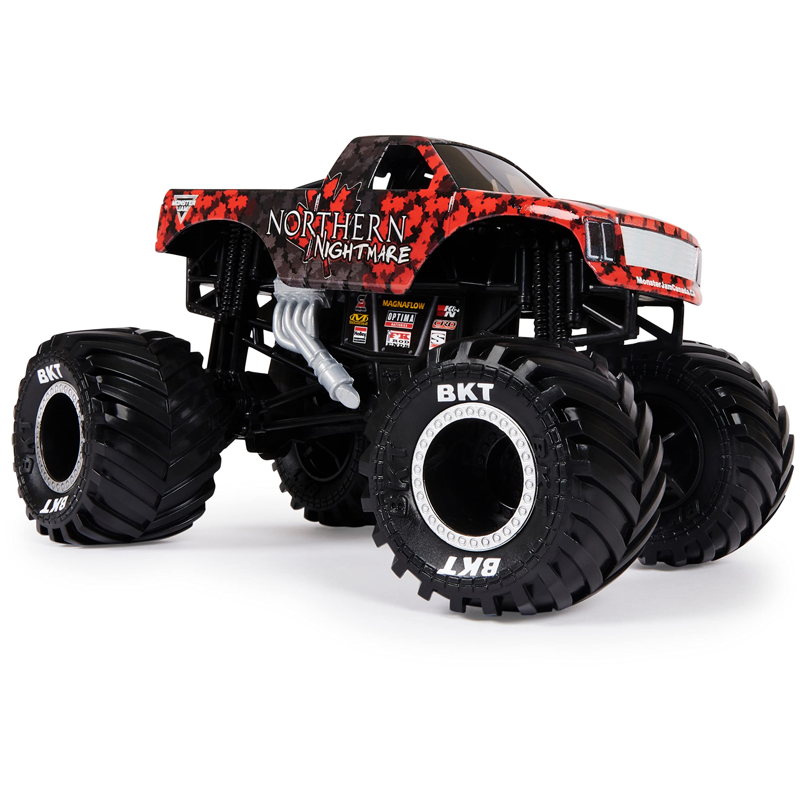 Foto 2 | Monster Truck Monster Jam Northern Nightmare a Escala 1:24 - Venta Internacional