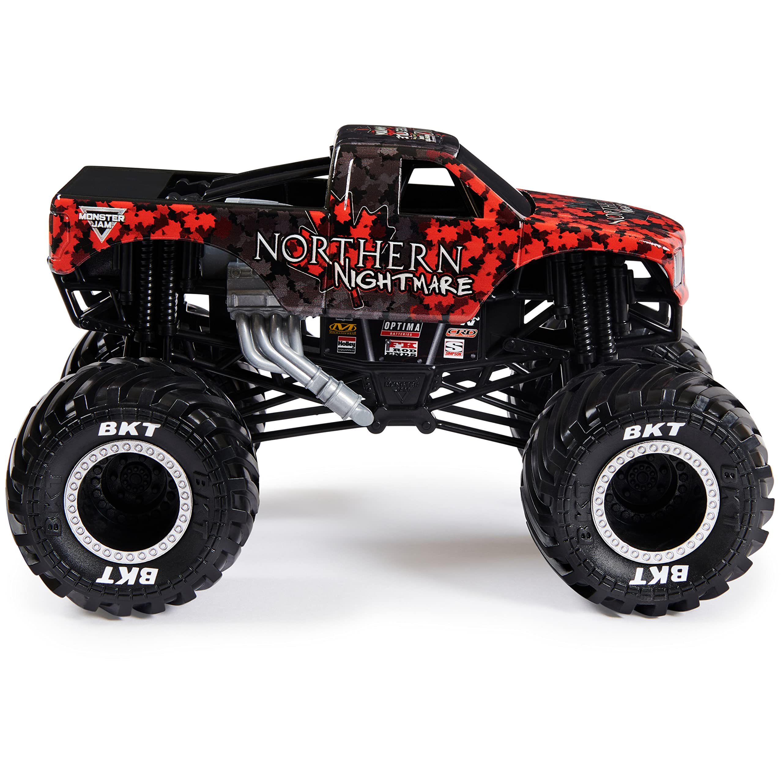 Foto 4 | Monster Truck Monster Jam Northern Nightmare a Escala 1:24 - Venta Internacional