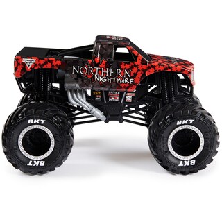 Foto 4 | Monster Truck Monster Jam Northern Nightmare a Escala 1:24 - Venta Internacional