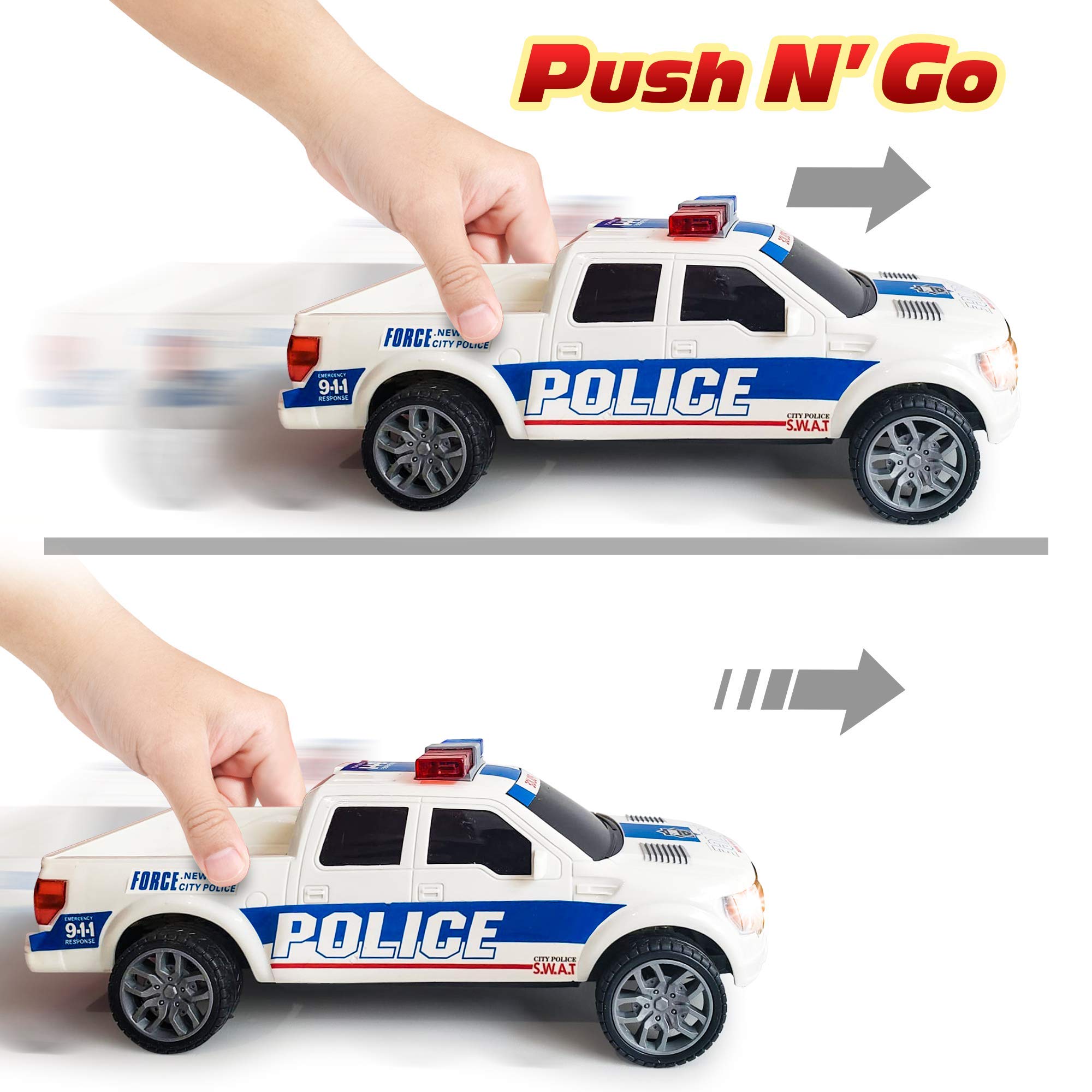 Foto 5 pulgar | Carro de Policía Art Creativity de Juguete-Venta Internacional
