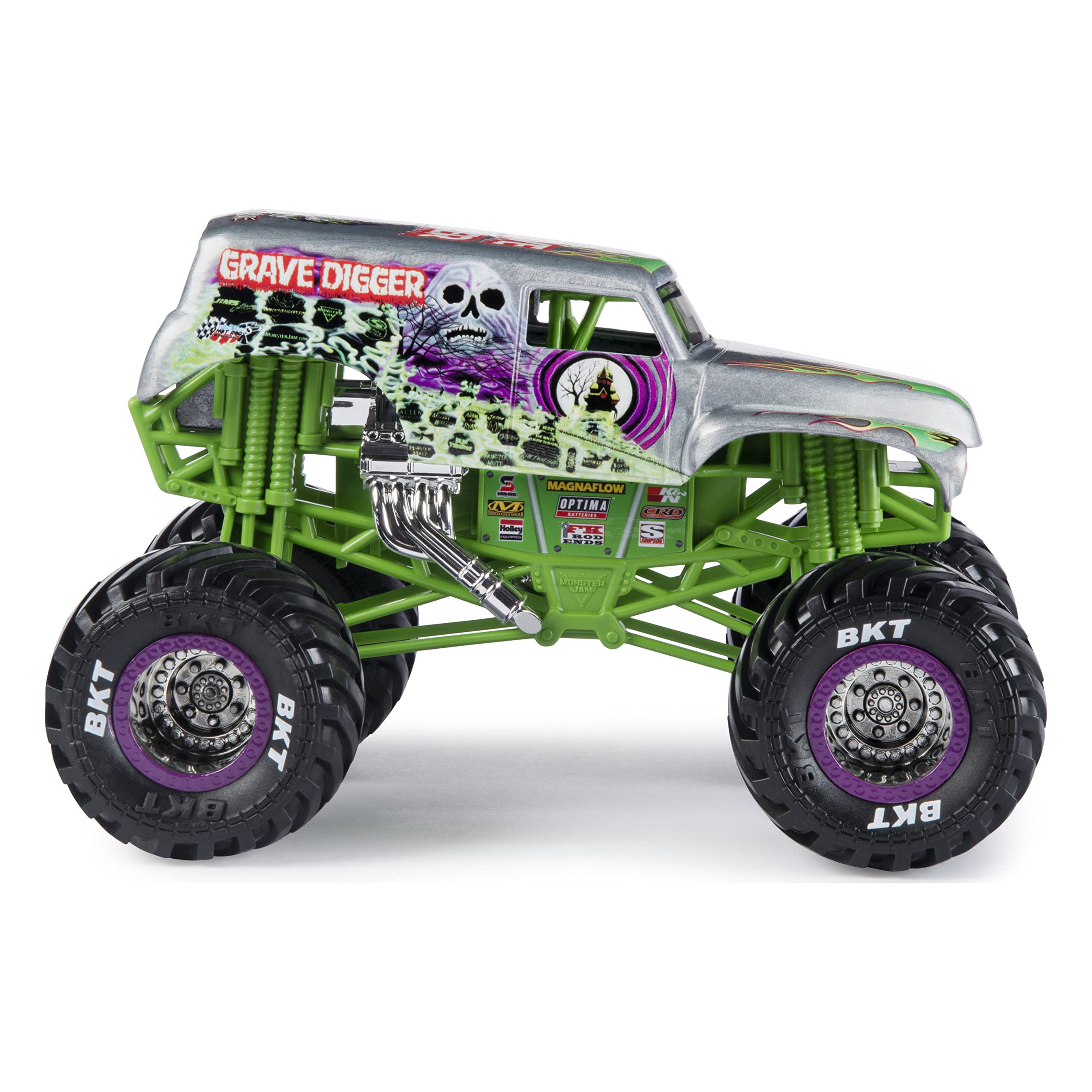 Foto 4 pulgar | Sepulturero Monster Truck Monster Jam Escala 1:24 - Venta Internacional