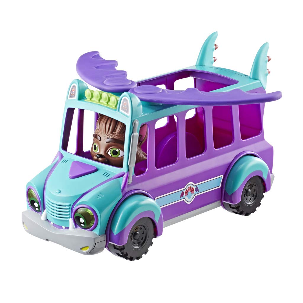 Foto 3 | Toy Monster Bus Netflix Super Monsters Grrbus con Luces - Venta Internacional