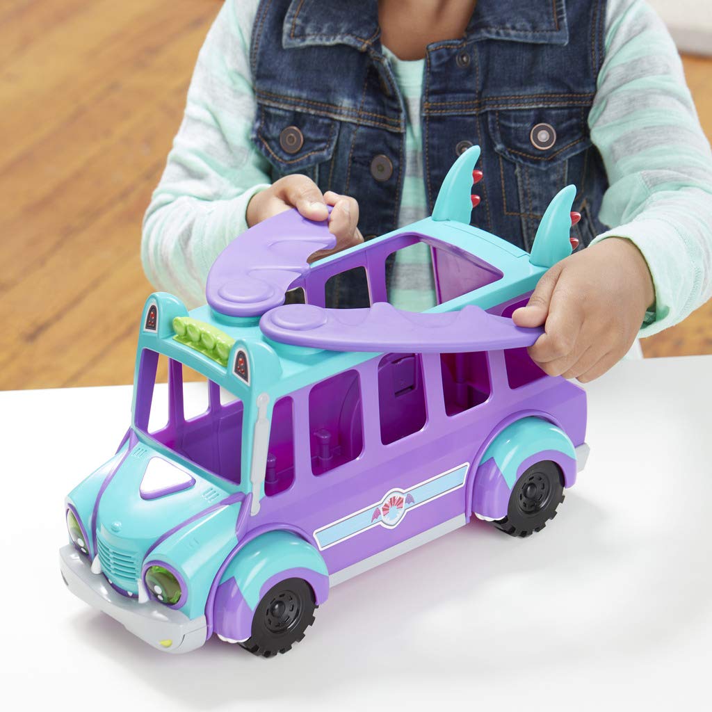 Foto 4 | Toy Monster Bus Netflix Super Monsters Grrbus con Luces - Venta Internacional