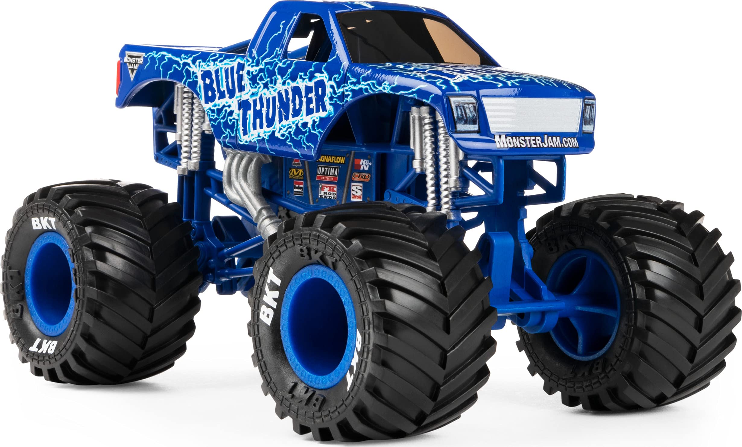 Foto 4 pulgar | Vehículo de Colección Monster Jam Blue Thunder 1:24 - Venta Internacional