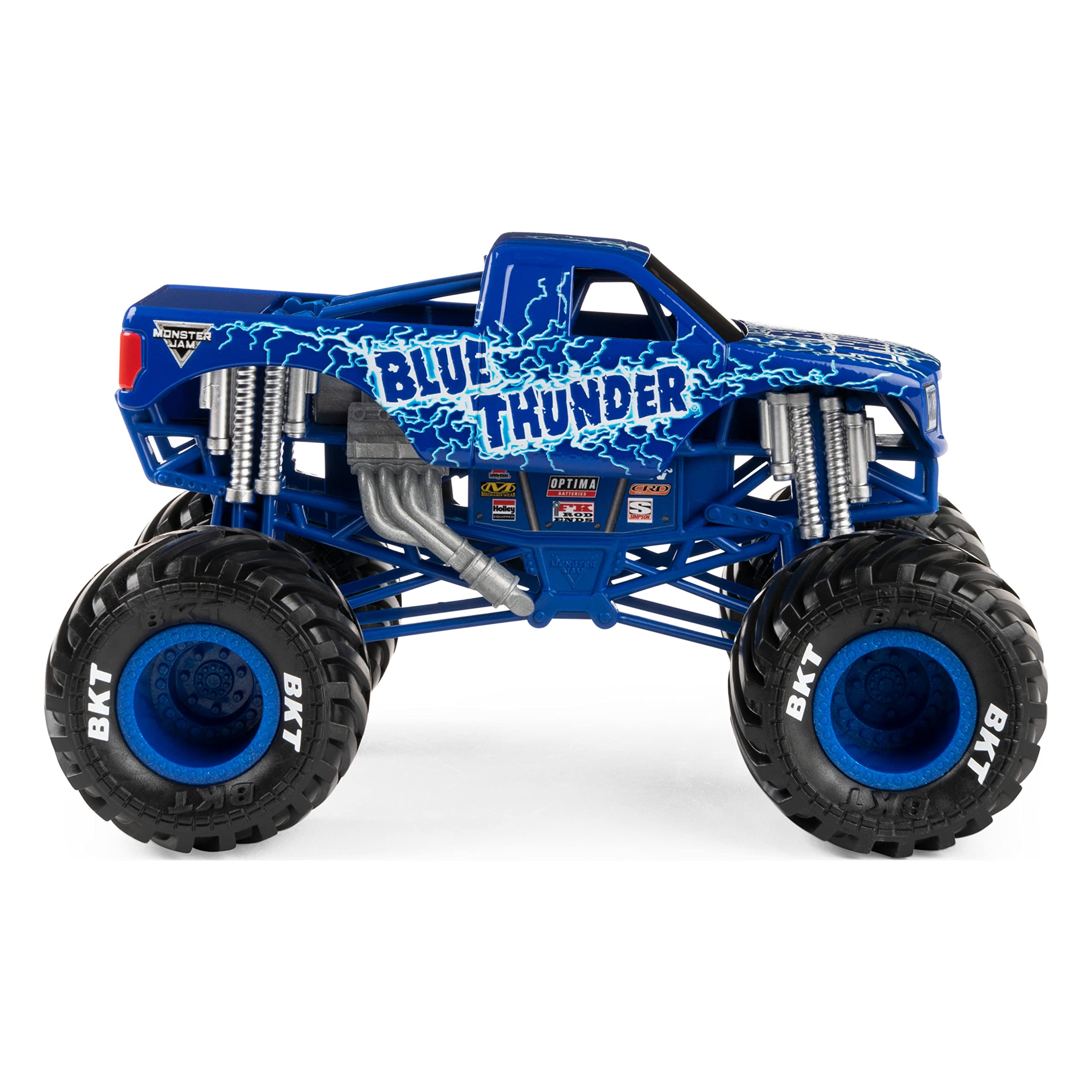 Foto 5 pulgar | Vehículo de Colección Monster Jam Blue Thunder 1:24 - Venta Internacional