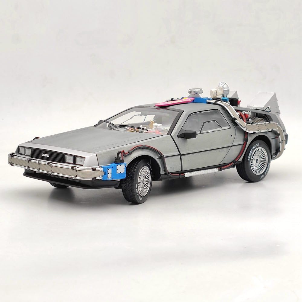 Foto 2 pulgar | Modelo de Coche Fundido a Presión HW 1/18 Elite: Volver al Futuro - Venta Internacional