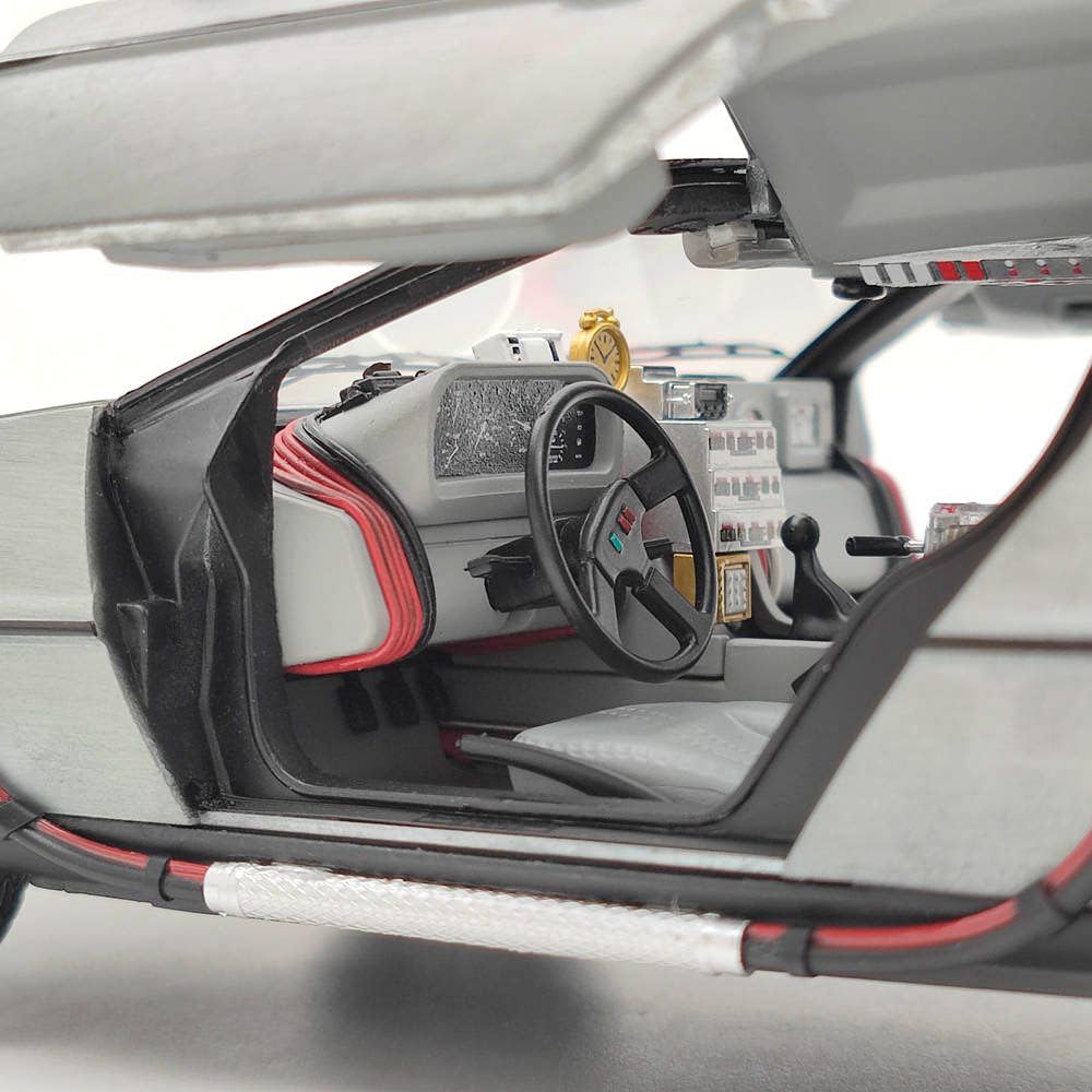 Foto 7 pulgar | Modelo de Coche Fundido a Presión HW 1/18 Elite: Volver al Futuro - Venta Internacional