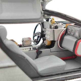 Foto 7 | Modelo de Coche Fundido a Presión HW 1/18 Elite: Volver al Futuro - Venta Internacional