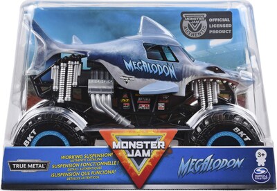 Foto 1 | Camión Monstruo Megalodon Monster Jam 1:24 Fundido a Presión