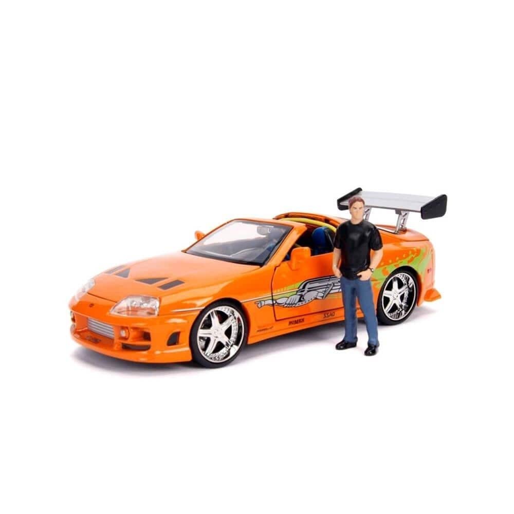 Foto 3 pulgar | Coche Jada toys 1995 Toyota Supra Con Brian O'conner - Venta Internacional