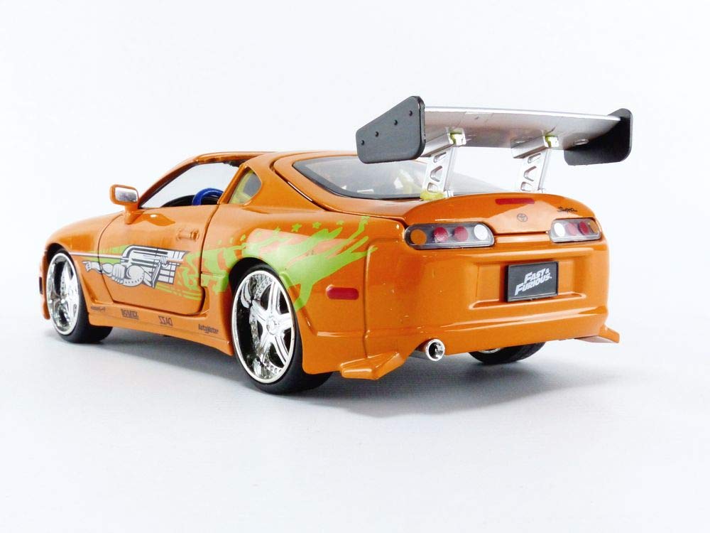 Foto 5 pulgar | Coche Jada toys 1995 Toyota Supra Con Brian O'conner - Venta Internacional