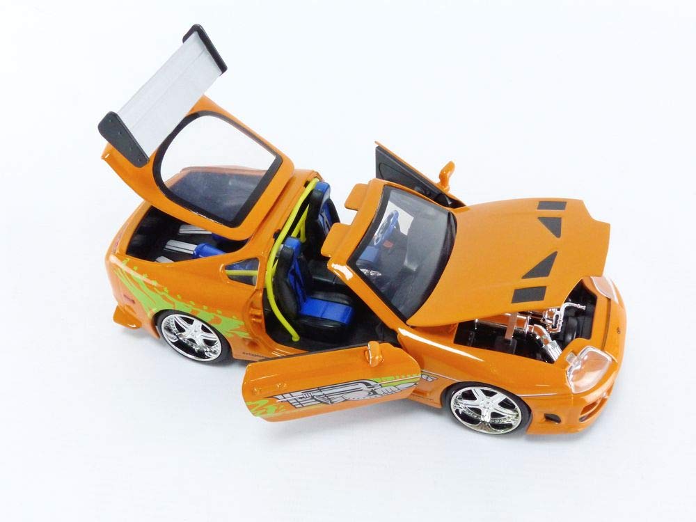 Foto 6 pulgar | Coche Jada toys 1995 Toyota Supra Con Brian O'conner - Venta Internacional