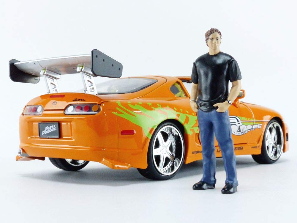 Foto 7 pulgar | Coche Jada toys 1995 Toyota Supra Con Brian O'conner - Venta Internacional