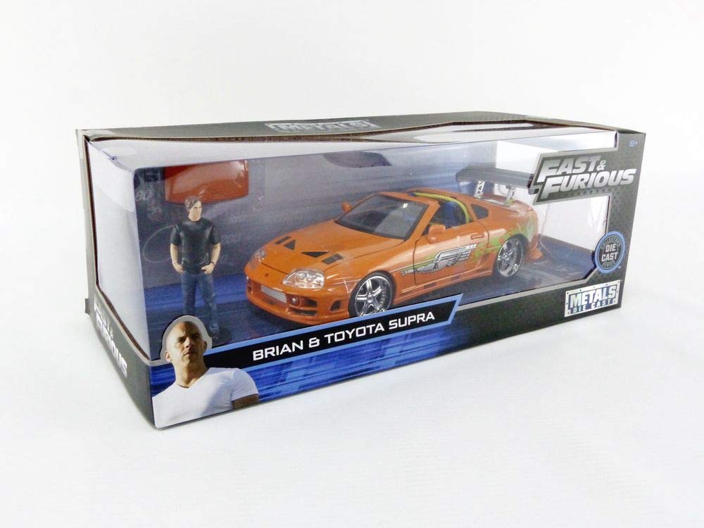 Foto 8 pulgar | Coche Jada toys 1995 Toyota Supra Con Brian O'conner - Venta Internacional